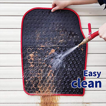 Car Floor Mats Custom Fit for Kia Sportage 2023 2024 2025 2026（Hybrid Only） Odorless Washable Heavy Duty Rubber