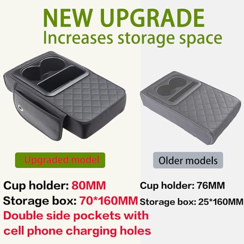 Universal Car Armrest Cushion Organizer