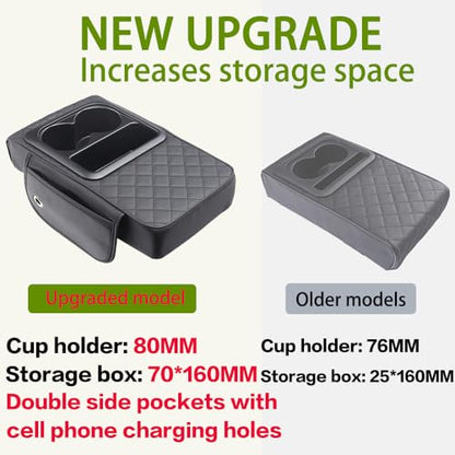Universal Car Armrest Cushion Organizer