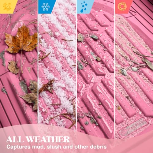 Popstar Pink Car Floor Mats