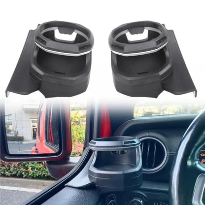 Car Door Cup Holder ABS Door Window Bottle Organizer Stand Car Accessories for Jeep Wrangler JL 4