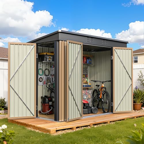 8x4FT Outdoor Storage Shed