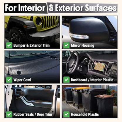 Plastic Restorer for Cars
