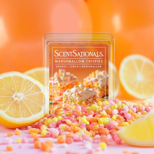Marshmallow Crispies Scented Wax Melts 10oz (10 Ounce)