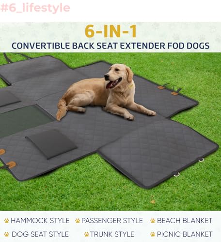 Back Seat Extender for Dogs