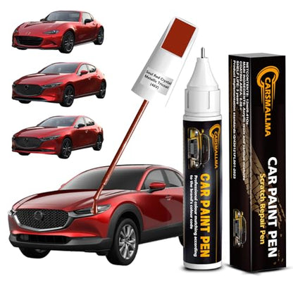 46V Soul Red Crystal Metallic Tricoat Car Touch Up Paint for Mazda