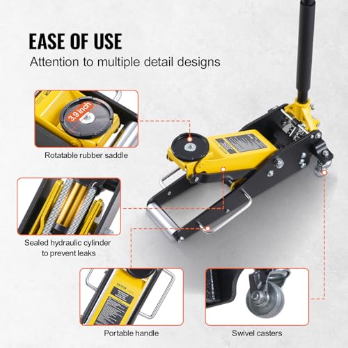 Low Profile Floor Jack 2 Ton