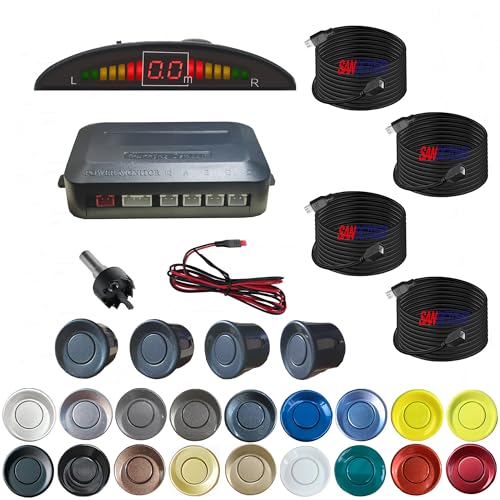 Parking Sensor Kit Backup Sensor Kit Reverse Sensor for Pickup & Extended Vehicles
