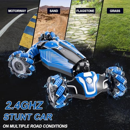 Remote Controlled Gesture Stunt Car