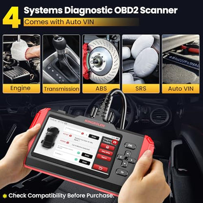 S600 OBD2 Scanner Diagnostic Scan Tool 4 Systems Car Code Reader