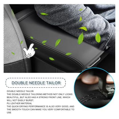 2027 Seltos Armrest Cover for 2027 Kia Seltos Accessories Soft Comfy Center Console Lid Protector Compatible with 2027 Kia Seltos