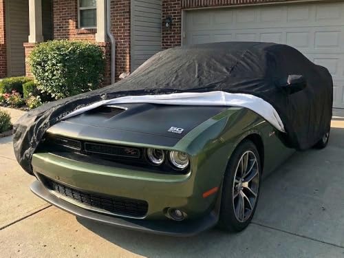 Custom Fit Car Cover for Dodge Challenger 5 Layer Ultrashield Premium Black Covers