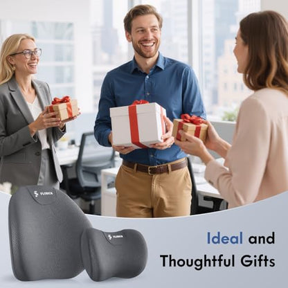Lumbar Support Pillow and Neck Pillow for Office Chair Car
