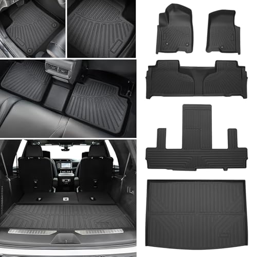 Floor Mats for Chevy Suburban & GMC Yukon XL 7 Seats 2021