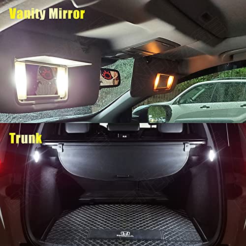 11 Pieces CRV HRV LED Interior Light Kit for Honda CR