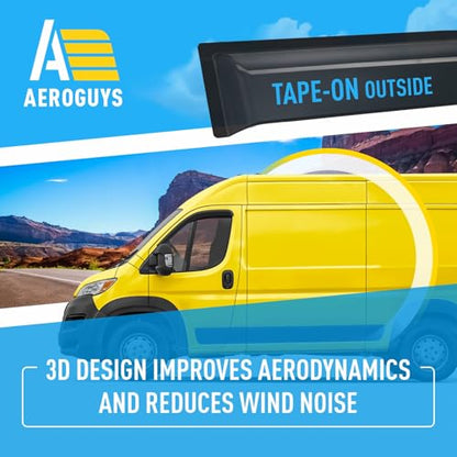 Extra Durable Window Deflectors Tape (2 Count)