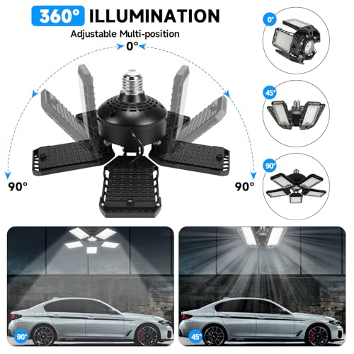 LED Garage Lights 2 Pack (2 Count)