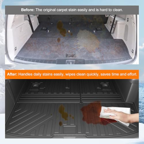 Cargo Mat with Backrest Mats Compatible with 2009