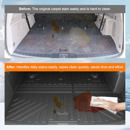 Cargo Mat with Backrest Mats Compatible with 2009
