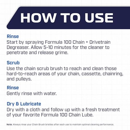 Speed Clean Chain + Drivetrain Brush