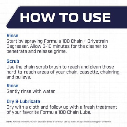 Speed Clean Chain + Drivetrain Brush