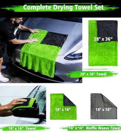 3 Pack Drying Towel Set (3 Count)