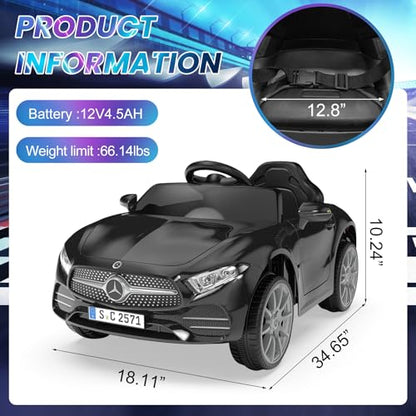 12V Kids Ride On Car with 2.4G Remote Control