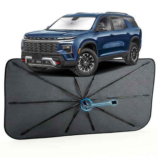 Car Windshield Sun Shade Umbrella for Chevrolet Traverse 2018