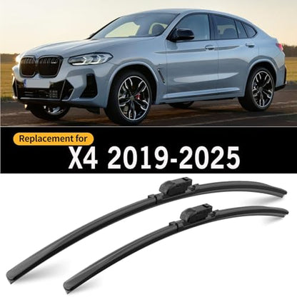 Front Windshield Wiper Blades for BMW X4 2019