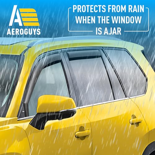 Extra Durable Window Deflectors in (4 Count)