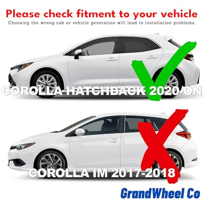 Window Deflectors Smoke Tinted in (4 Count)