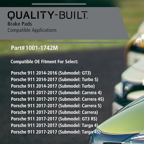 Front Semi Metallic Brake Pads