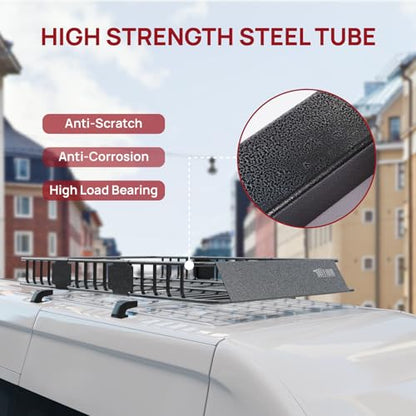 250lbs Extendable Rooftop Cargo Carrier