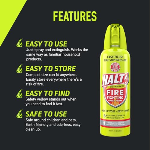 10oz Fire Safety Spray (4 Count)