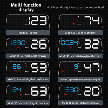 Universal Car HUD Head Up Display T900