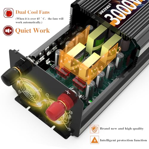 3000W Power Inverter 12V DC to AC 110V