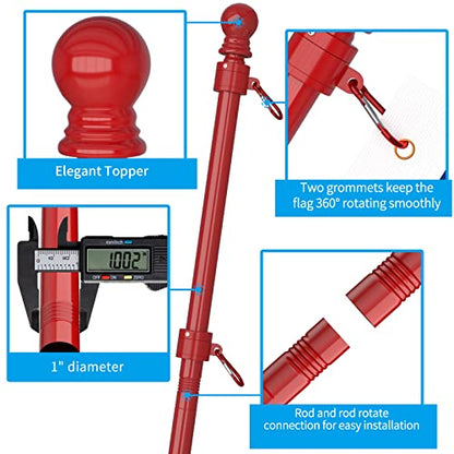 Flag Pole Upgraded Bracket (2 Count)