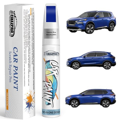 RBY Caspian Blue Metallic Touch Up Paint for Nissan