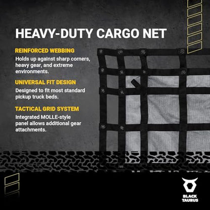Heavy Duty Mesh Cargo Net