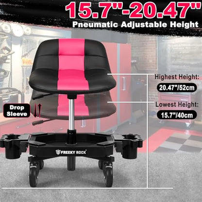 Rolling Stool with Wheels