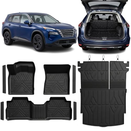 TPE Floor Mats Set for Nissan Rogue 2026 2025 2024 2023 2022 2021