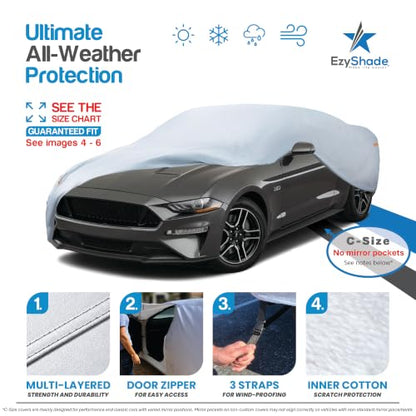 Sports Car Cover Waterproof All Weather. See Size