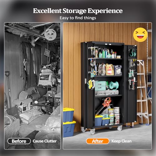 72'' Tall Garage Storage Cabinet