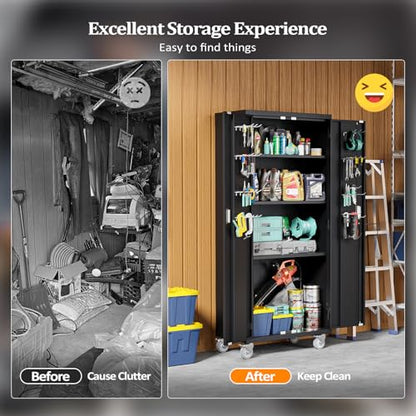 72'' Tall Garage Storage Cabinet