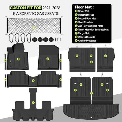 Floor Mat Set for 2021
