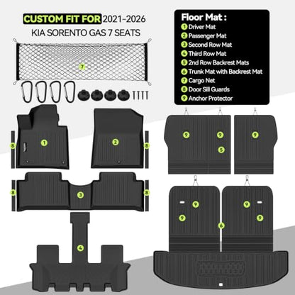 Floor Mat Set for 2021