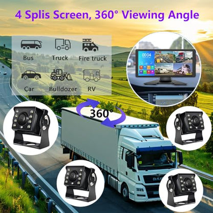 4K RV Backup Camera