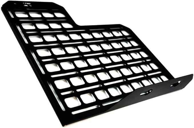BuiltRight Industries Rear Seat Back Storage Panel – Compatible with F-150 & Raptor (2015-2024), F-250/F-350 (2017-2024)– Secure Gear Mounting & Organization
