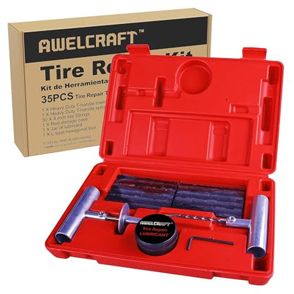35 Piece Heavy Duty Tire Plug Kit