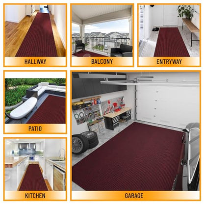 2' x 51' Hallway Runner with Scraper Pile